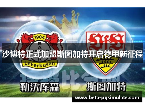 沙博特正式加盟斯图加特开启德甲新征程 沙博特正式加盟斯图加特开启德甲新征程